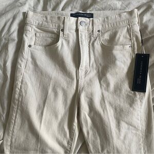 Veronica Beard Carson Jeans in Ecru